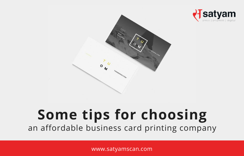 Some tips for choosing an affordable Business Card Printing Company