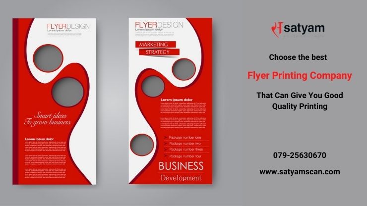 Choose the best flyer printing company that can give you good quality printing.